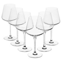 Набор бокалов для белого вина Krosno Авангард Люми 460 мл, 6 шт, стекло - Krosno