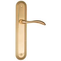 Дверная ручка на планке Fratelli Cattini LUCCIA PL288-OLV полированная латунь