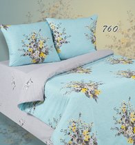 Комплект постельного белья ПА-4-760 Семья Поплин с наволочками 70х70х2 шт. - АльВиТек