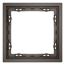 Рамка пластиковая VOLTUM S70 на 1 пост, капучино - Voltum