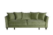 Диван Сорренто (Sorrento) 230M трехм. раск, велюр оливковый Colt1002-OLIV 230x101x86 - Garda Decor