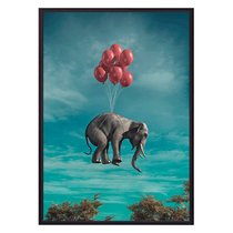 Слон с шариками, 30x40 см - Dom Korleone