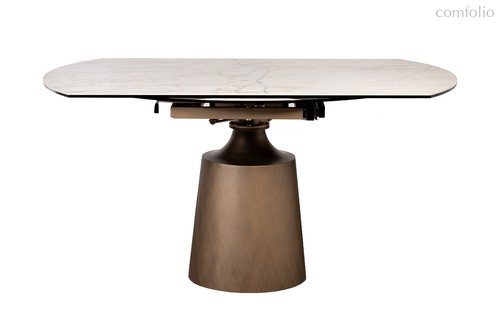 Стол обеденный раскл. керам. столешница 90 (30+30)x150x75/77см - Garda Decor