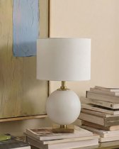 Белая настольная лампа Иветт - XS