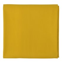 Скатерть из хлопка горчичного цвета из коллекции Prairie, 170х250 см - Tkano