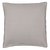 Чехол на подушку из фактурного хлопка серого цвета с контрастным кантом из коллекции Essential, 45х45 см - Tkano