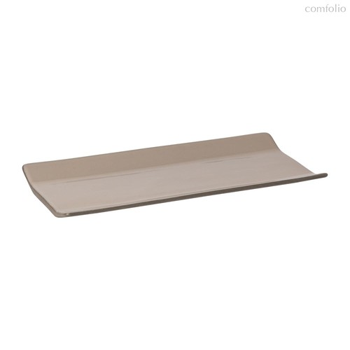 Тарелка прямоугольная Coastland Wet sand (taupe) 1CLR281E-TAU (1CLR281E-01116W) - Costa Nova