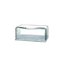 Масленка с крышкой Nude Glass Cruet 14х10 см, стекло хрустальное - Nude Glass