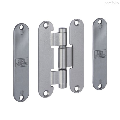 Петля карточная универсальная К27, цвет матовый никель (140NS120) - Koblenz