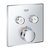 29124000 Grohtherm SmartControl Внешняя часть термостатического смесителя на 2 выхода, хром - Grohe