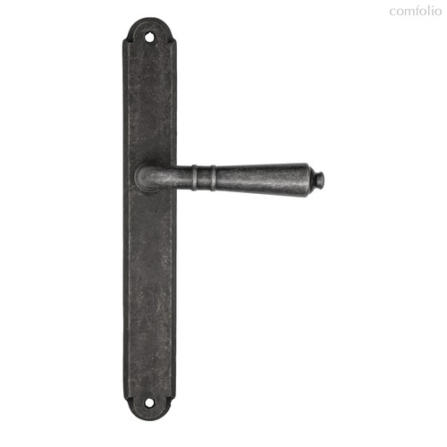 Дверная ручка на планке Fratelli Cattini "TOSCANA" PL01-IA античное серебро - Fratelli Cattini