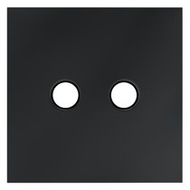 Накладка для розетки телевизионной оконечной TV+SAT, S70 графит - Voltum