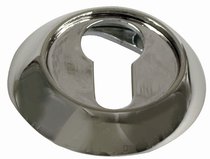 Накладка на ключевой цилиндр SILLUR CL P.CHROME (хром блестящий, круглое основание) - Archie