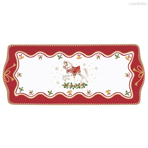 Блюдо прямоугольное Christmas Tale, 35х15 см - Easy life