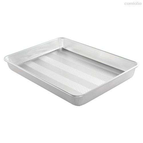 Форма для запекания Nordic Ware "Prism" с рифленым дном 31х43х5см, алюминий - Nordic Ware