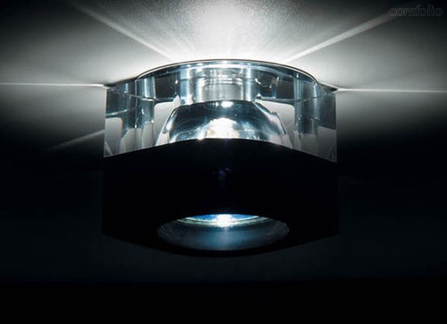 Donolux Светильник встраиваемый декоративный хрустальный, D 95х68 H 78мм, галог. лампа MR16 GU5,3.ma - Donolux