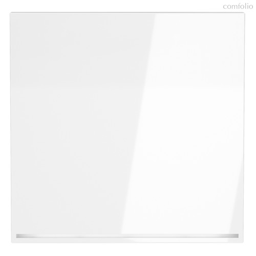 Клавиша для выключателя/переключателя одноклавишного с подсветкой, S70 белый глянцевый - Voltum