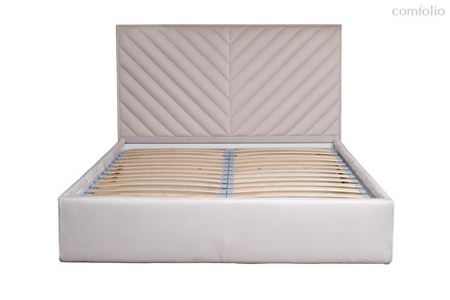 Кровать Милано Базовая (Milano Basic) c подъем. мех. велюр бежевый Colt002 173x220x125 - Garda Decor