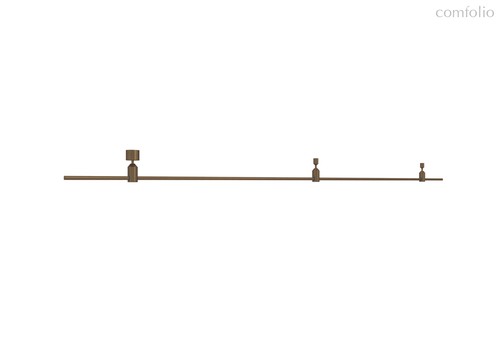 Magnet Modular System «CODE 1.2», L2000хH95 мм, DC24V, основание для модульных светильников, темная бронза, блок питания в комплект не входит - Donolux