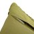 Подушка декоративная стеганая из хлопкового бархата оливкового цвета Essential, 45х45 см - Tkano