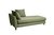 Диван-Кушетка Сорренто (Sorrento) правая велюр оливковый Colt1002-OLIV 180x98x88см - Garda Decor