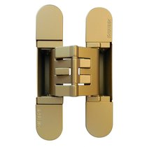 KUBICA K2760CM DXSX, OS петля скрытая универсальная МАТОВОЕ ЗОЛОТО (60 kg) - Koblenz