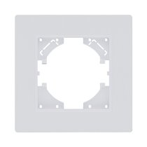 Рамка 1-постовая, белый матовый Kollinger Eleganz Plex EP1WM - Kollinger