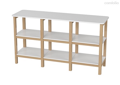 Стеллаж Classic низкий (белый) - Ellipse