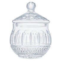 Конфетница с крышкой Decor de table Париж 17,5х23,5 см, хрусталь, прозрачная - Decor De Table