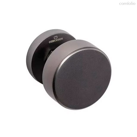 Ручка-кноб дверная IRIS A5126 061 МР27, черный матовый никель - Cebi