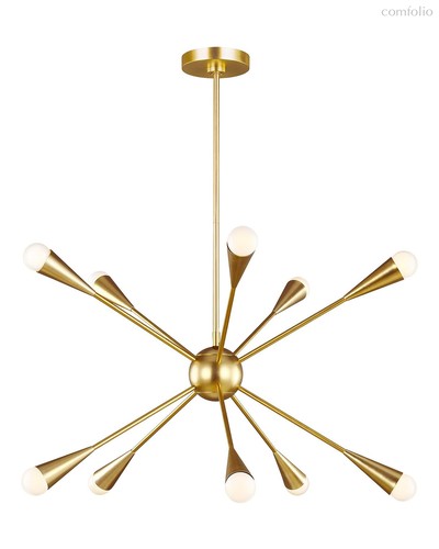 Золотая люстра Джейкоб, цвет золотой - Louvre Home