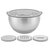 Миска стальная Balance с крышкой и терками, 5 л - Smart Solutions