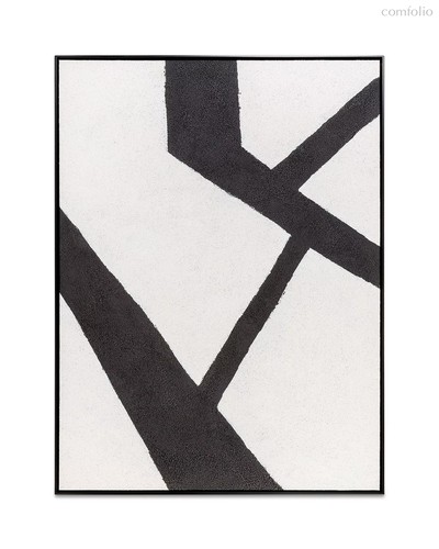 Интерьерная картина Ашер - I, цвет белый - Louvre Home