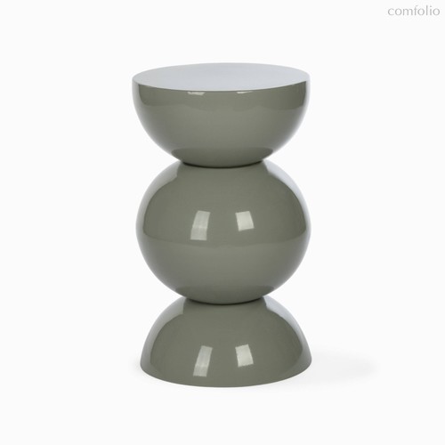 Кофейный столик Valiant диаметр 31, цвет серый - Cosmo