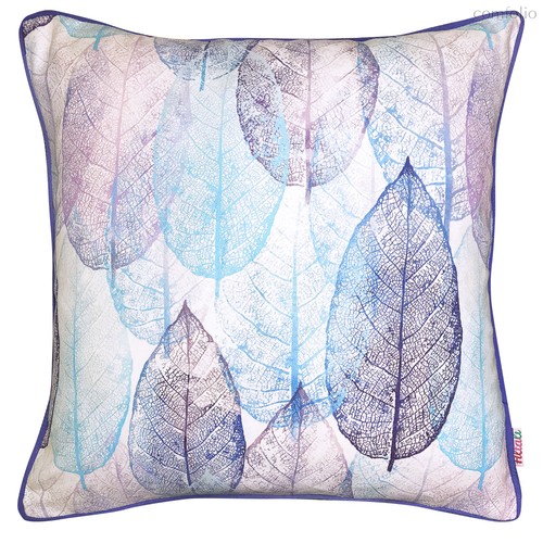 Чехол для подушки "Зимние листья", P702-2019/2, цвет синий, 43x43 - Altali