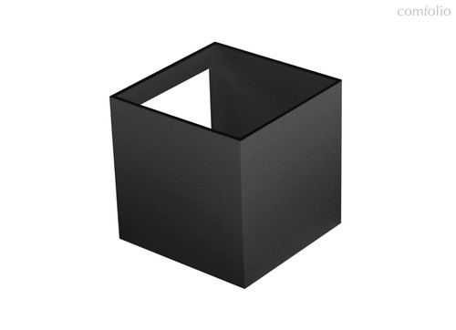 квадратная накладка для базы DL20121Base, L100 W100 H100мм, черная - Donolux