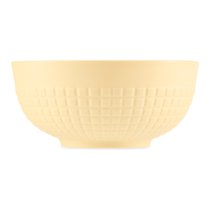 Салатник индивидуальный Decor de table Луч 15 см, рельеф, фарфор, желтый - Decor De Table