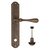 Дверная ручка на планке Fratelli Cattini Retro WC-2 PL02-BA античная бронза - Fratelli Cattini