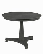 Чёрный обеденный стол из дуба Парма, цвет черный - Louvre Home