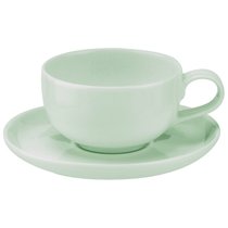 Чашка кофейная с блюдцем Portmeirion "Выбор Портмейрион" 100мл (зеленая) - Portmeirion