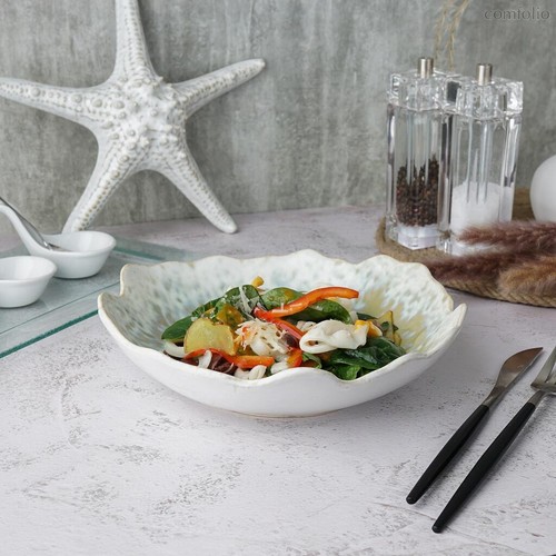 Салатник 500 мл d 22 см h5,5 см Crush Gray Frutti di Mare P.L. - P.L. Proff Cuisine