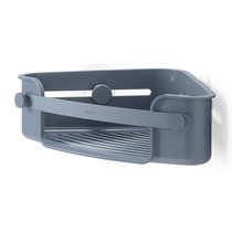 Органайзер для душа Flex Adhesive угловой, голубой - Umbra