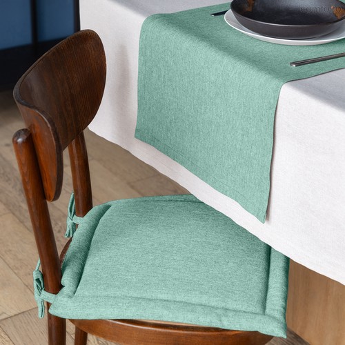 Подушка Для Стула "Волшебная Ночь" 40/40 Бирюза, 40x40 см - Nordtex