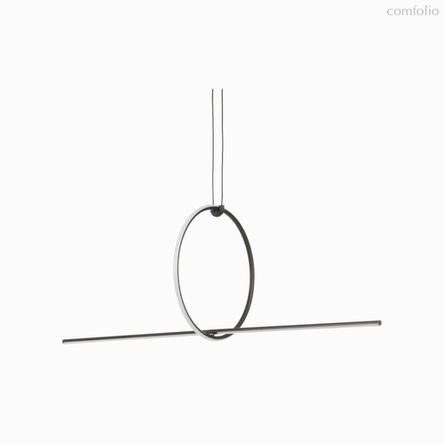 Подвесной светильник Talent 2.0 диаметр 40, цвет белый/черный - Cosmo