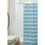 Штора для ванной Popple голубого цвета Cuts&Pieces, 180х200 см - Tkano