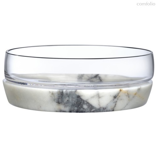 Чаша для закусок Nude Glass Прохлада 15 см, h6 см, хрусталь, мрамор - Nude Glass
