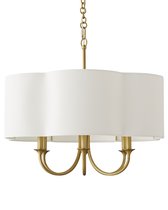 Золотая люстра Шеффилд, цвет золотой - Louvre Home