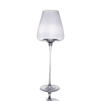 Бокал для вина 380 мл "Zie Optical" d 5,5 см h24 см оптические грани P.L. - BarWare - P.L. Proff Cuisine