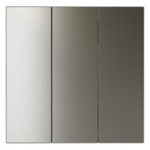 Клавиши для выключателя/переключателя трехклавишного, S70 шелк - Voltum