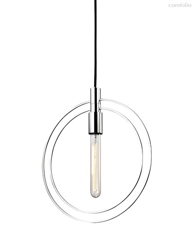 Серебряный потолочный светильник Бекки, цвет античное серебро - Louvre Home